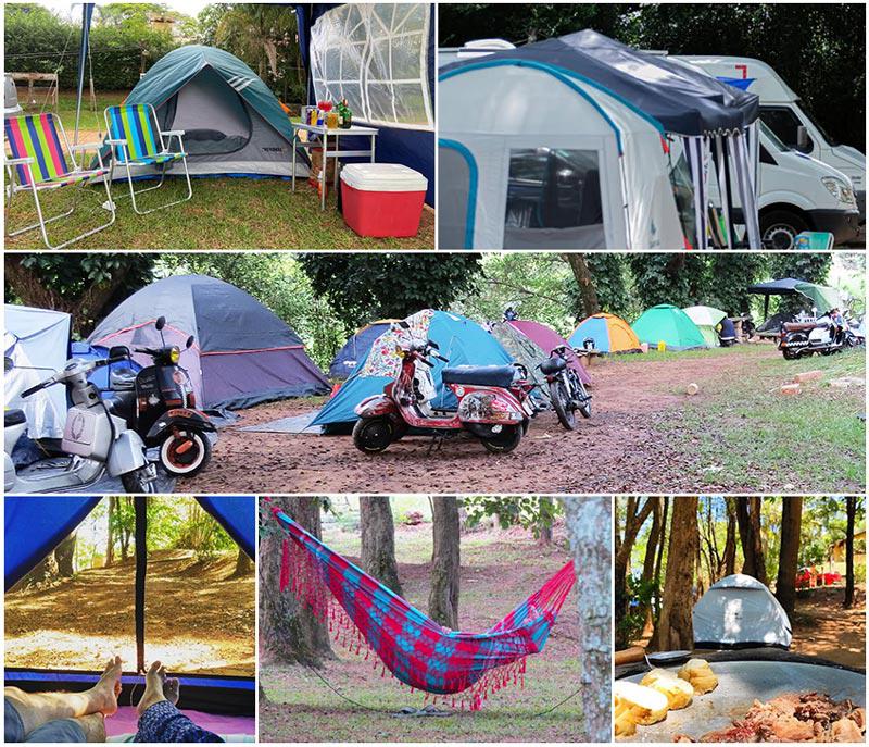 Onde acampara em Campinas